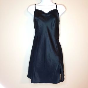 Apt. 9 Intimates Black Camisole Spaghetti Strap Lingerie Nightgown Sleepwear